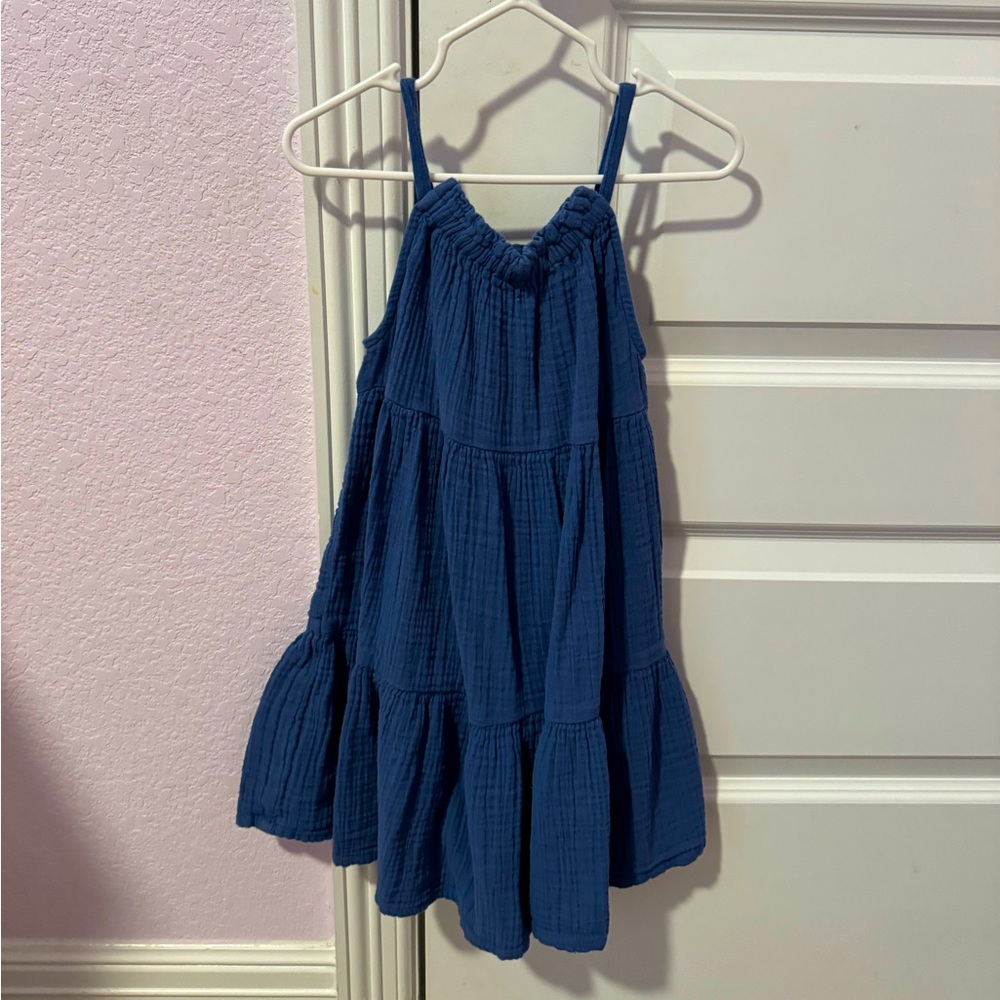 Blue toddler dress